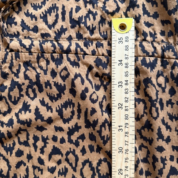 EMERSON FRY Lucy Maxi Dress Vintage Leopard Print Organic Cotton Small $188 New - Picture 9 of 14